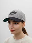 Бейсболка AMERICAN NEEDLE арт. 42642A-LAK Los Angeles Kings Ball Game (серый / черный)
